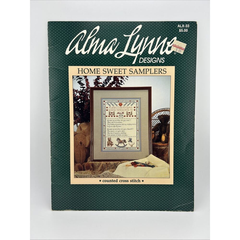Home Sweet Samplers Alma Lynne Counted Cross Stitch ALX-33